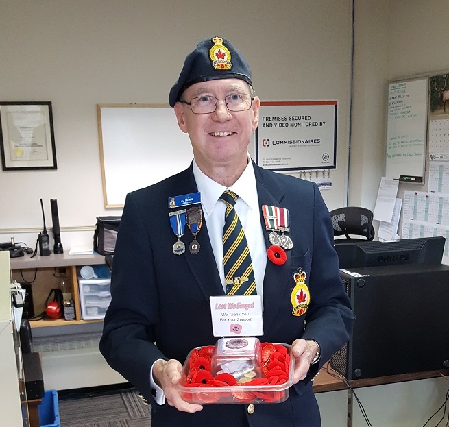 Royal Canadian Legion Executive, Al McNeil
